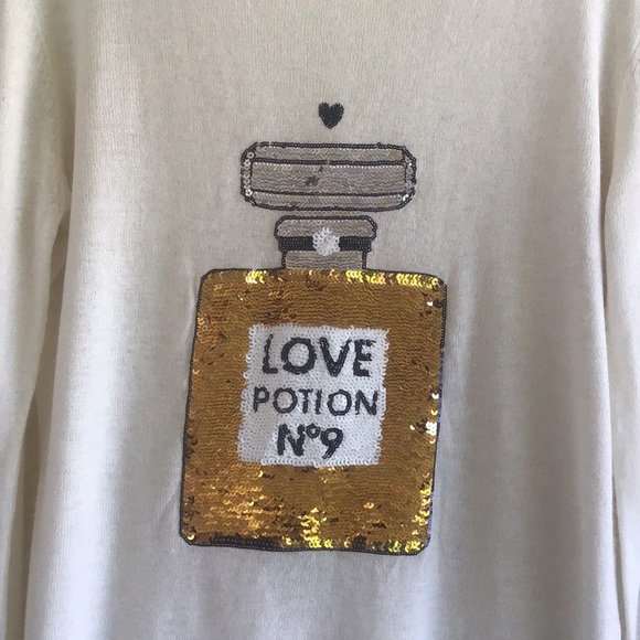 Wildfox Love Potion No 9 sequin jumper sweater - Picture 7 of 16